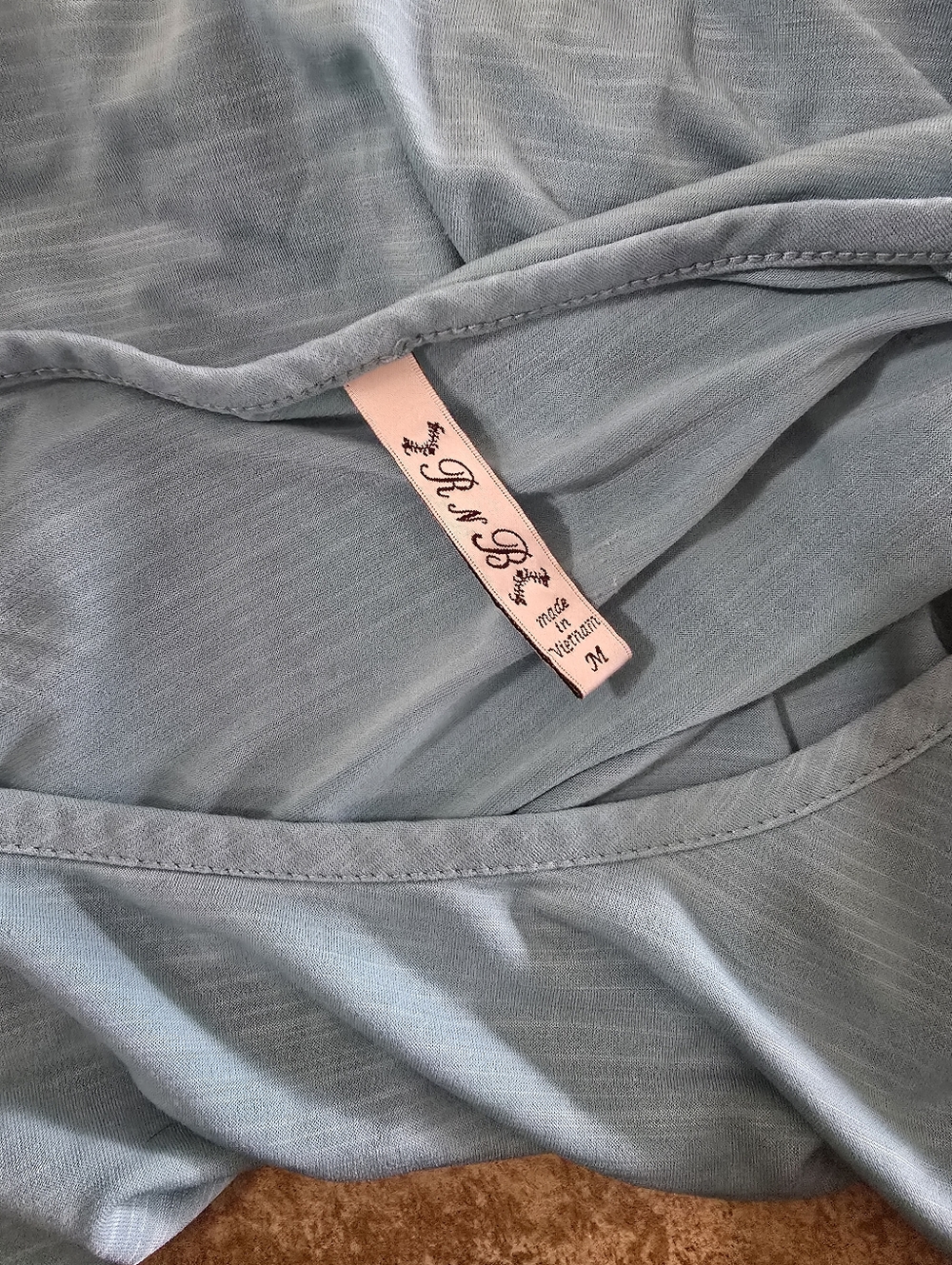 Light Blue | RNB | Ruched Loose Sleeve - Picture 3 of 3